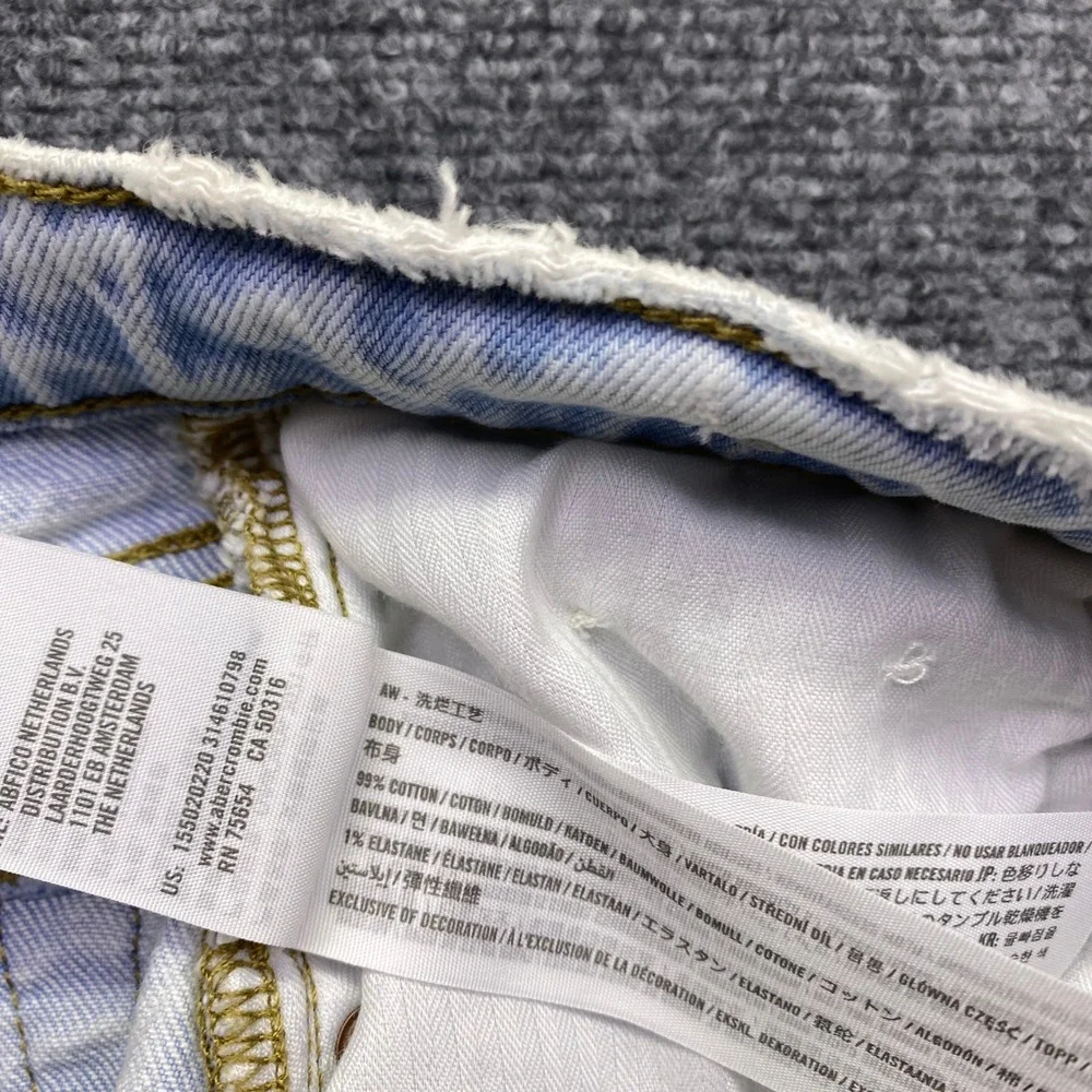 Abercrombie & Fitch measurements waist